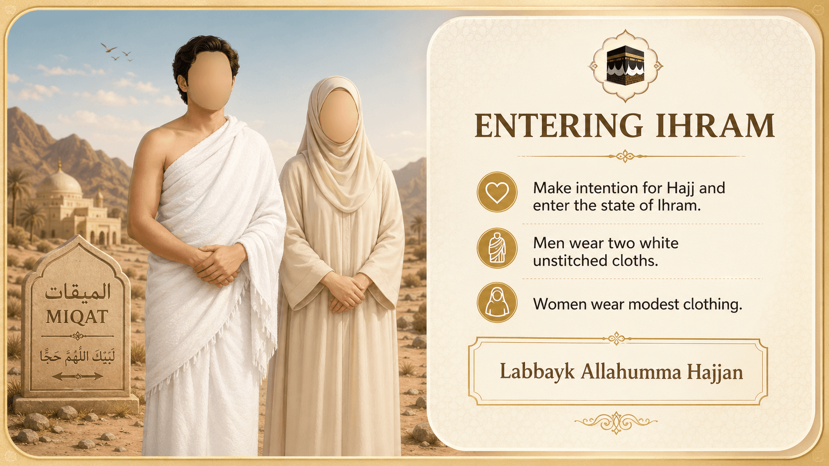 Entering Ihram