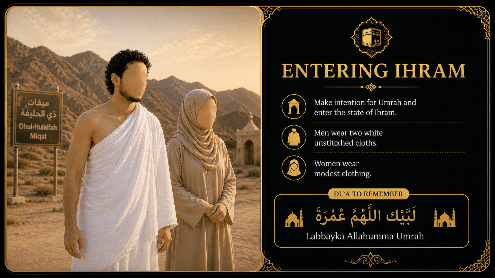 Enter Ihram