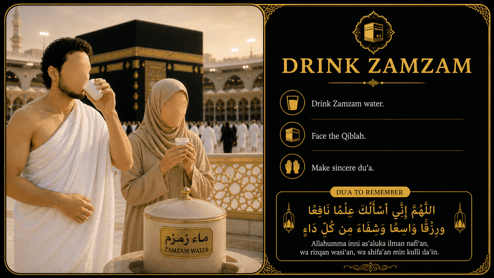 Drink Zamzam